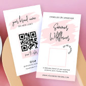 Candle Sample Scent Tester Card Fragrance Feminine