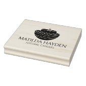 Candle Small Business Packaging Gummistempel (Stempel)