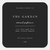 Candle Sticker Business Product Label Jar Branding (Vorderseite)