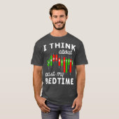 Candle Sticks Forex Currency Trade Stock Market T-Shirt (Vorne ganz)