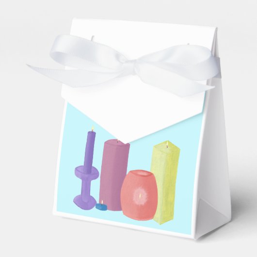 Candle Themed Candles Gefallen Geschenkbox Geschenkschachtel (Vorderseite)