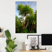 Candle Tree (Dracaena Concina), Ile Aux Poster (Heimbüro)
