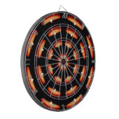 Candle Wheel Dart Board Dartscheibe (Vorderseite Links)