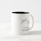 Candle Whisperer-Tasse Zweifarbige Tasse (VorderseiteRechts)