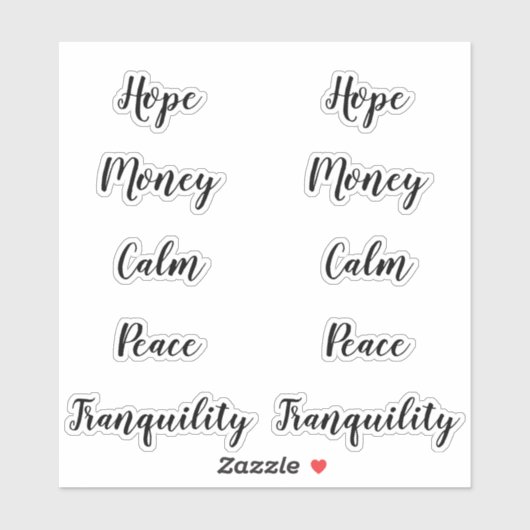 Candle Zauberskriptmarken löschen Aufkleber (Blatt)