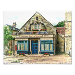 Candleford Post Fotodruck