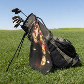 Candlelight Glow Golf Handtuch - individuell einst (Gras)