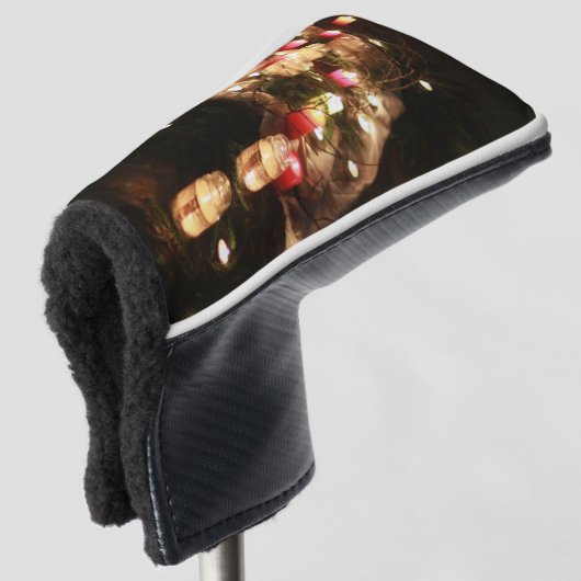 Candlelight Golf Head Cover – Customizable Headcover (3/4 Vorderseite)