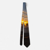 Candlelight Sunset Neck Tie Krawatte (Rückseite)
