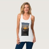 Candlelight Sunset Tank Top (Vorderseite Vollansicht)
