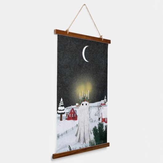 Candlelight Wandteppich Mit Holzrahmen (Gewinkelt)