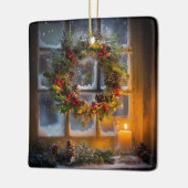 Candlelight Wreath Ornament (Links)
