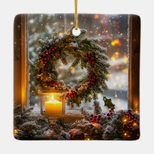 Candlelight Wreath Ornament (Rückseite)