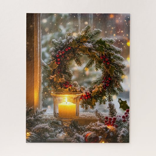 Candlelight Wreath Puzzle (Vertikal)