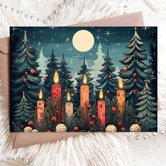 Candlelit Forest Weihnachten