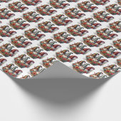 Candlelit Gnome Christmas Glow Geschenkpapier (Ecke)