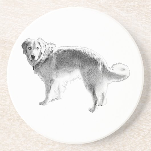 Candlelit Herbstblicken Getränkeuntersetzer (Vorne)