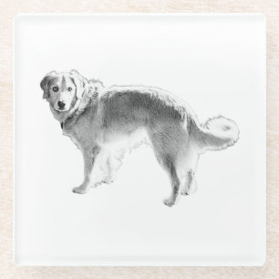 Candlelit Herbstblicken Glasuntersetzer