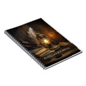 Candlelit Spellbook Notebook - Cozy Witz Journal Notizblock (Rechte Seite)