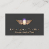 Candlemaker Candle Wings Visitenkarte (Vorderseite)