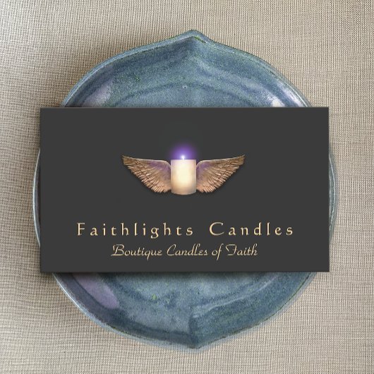 Candlemaker Candle Wings Visitenkarte