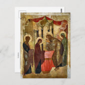 Candlemas-Orthodoxe Christliches Symbol Postkarte (Vorne/Hinten)