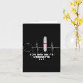 Candlepin Bowling Heartbeat Bowler Karte (Gelbe Blume)
