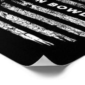 Candlepin Bowling - Vintag Candlepi Poster (Ecke)