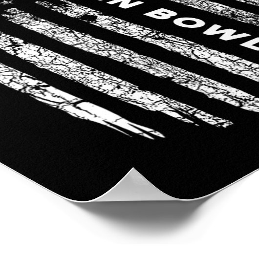 Candlepin Bowling - Vintag Candlepi Poster (Ecke)