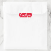 Candlepin Heart Sticker (Tasche)