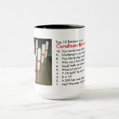 Candlepin Tasse - Gründe der Spitzen-10 (Zentrum)