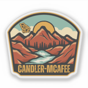 Candler-McAfee, Georgia Aufkleber