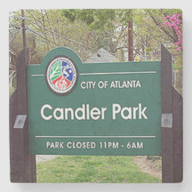 Candler Park Sign, Candler Park, Atlanta Untersetz