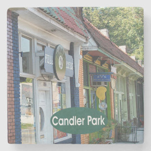Candler Park-Straßen-Ansicht, Atlanta, 30307, Steinuntersetzer