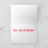 Candles Birthday Card Karte (Innenseite)