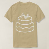 Candles Cake T-Shirt (Design vorne)