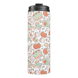 Candles Cake Thermosbecher