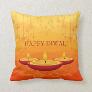 Candles Diwali Holiday Kissen