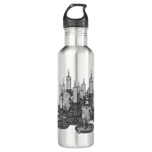 Candles Edelstahlflasche (Vorderseite)