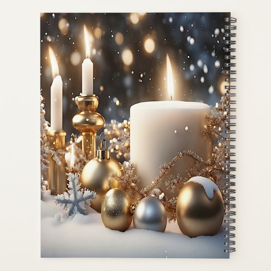 Candles Holiday Planer (Rückseite)