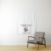 Candles Pop Up Shop Tischläufer Foto Verkäufer sig Wandteppich (Beispiel)