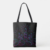 Candles Tote Bag Tasche (Rückseite)