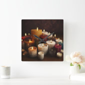 Candles Wall Uhr (Zuhause)