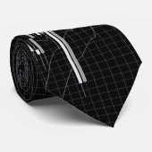 Candlestick Chart FM Krawatte (Gerollt)