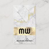 Candlestick | Fliesenmuster Visitenkarte (Vorderseite)