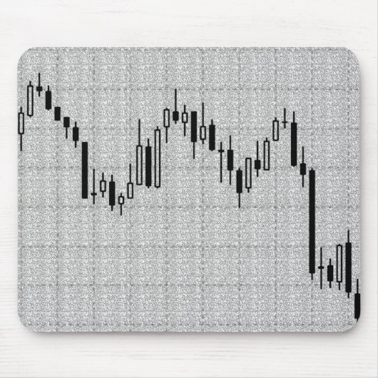 Candlestick, Forex Mousepad (Vorne)