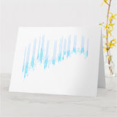 Candlestick Karte (Gelbe Blume)