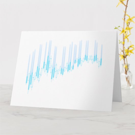 Candlestick Karte (Gelbe Blume)