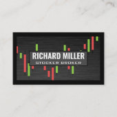 Candlesticks | Finanzen Visitenkarte (Vorderseite)