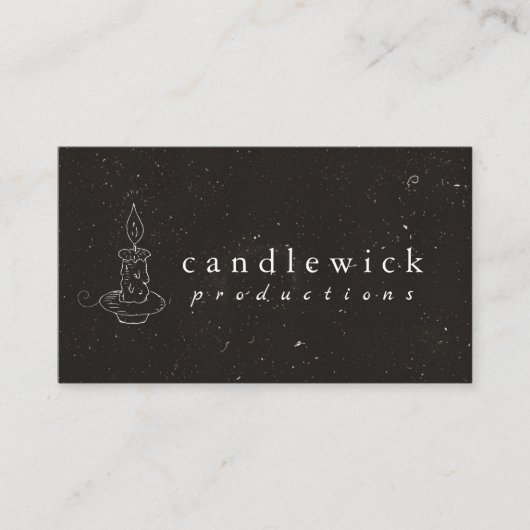 Candlewick-Produktion Visitenkarte (Vorderseite)